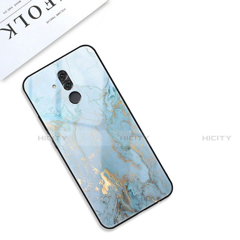 Handyhülle Silikon Hülle Rahmen Schutzhülle Spiegel Modisch Muster S01 für Huawei Mate 20 Lite