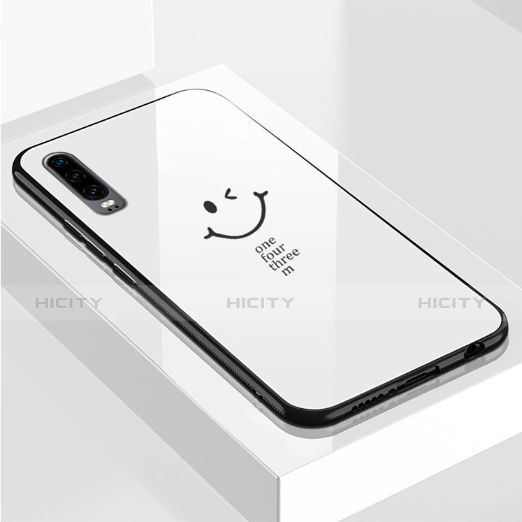 Handyhülle Silikon Hülle Rahmen Schutzhülle Spiegel Modisch Muster S01 für Huawei P30