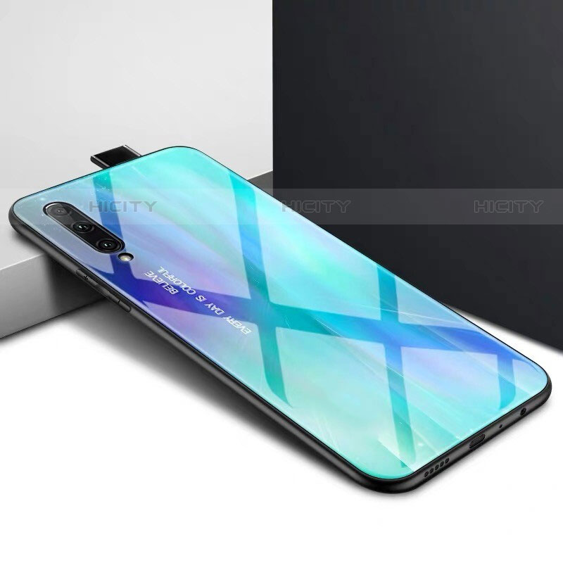 Handyhülle Silikon Hülle Rahmen Schutzhülle Spiegel Modisch Muster S01 für Huawei Y9s groß
