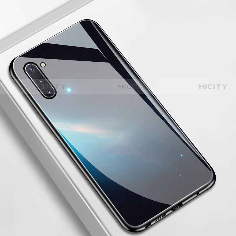 Handyhülle Silikon Hülle Rahmen Schutzhülle Spiegel Modisch Muster S01 für Samsung Galaxy Note 10 5G groß
