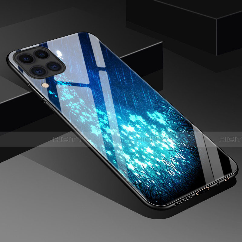 Handyhülle Silikon Hülle Rahmen Schutzhülle Spiegel Modisch Muster S02 für Huawei Nova 7i