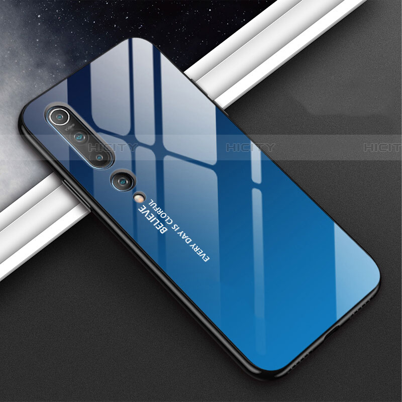 Handyhülle Silikon Hülle Rahmen Schutzhülle Spiegel Modisch Muster S02 für Xiaomi Mi 10