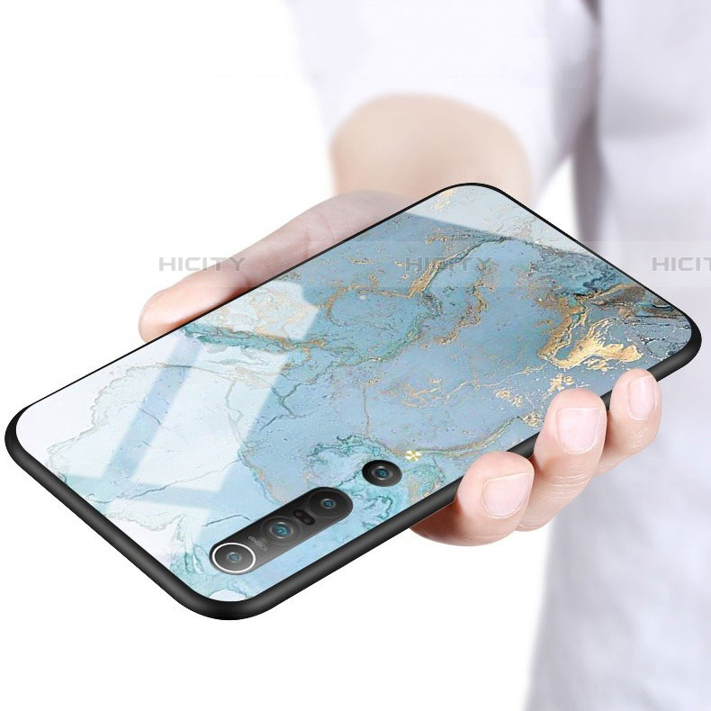 Handyhülle Silikon Hülle Rahmen Schutzhülle Spiegel Modisch Muster S02 für Xiaomi Mi 10 Pro
