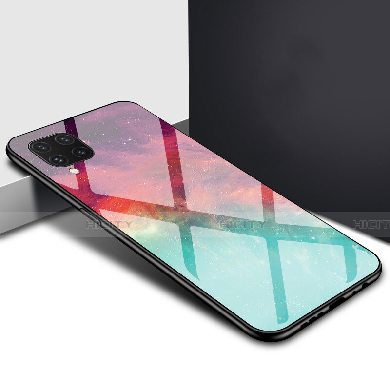 Handyhülle Silikon Hülle Rahmen Schutzhülle Spiegel Modisch Muster S03 für Huawei Nova 7i groß