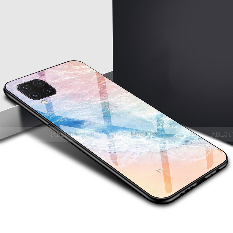 Handyhülle Silikon Hülle Rahmen Schutzhülle Spiegel Modisch Muster S03 für Huawei Nova 7i Orange Plus