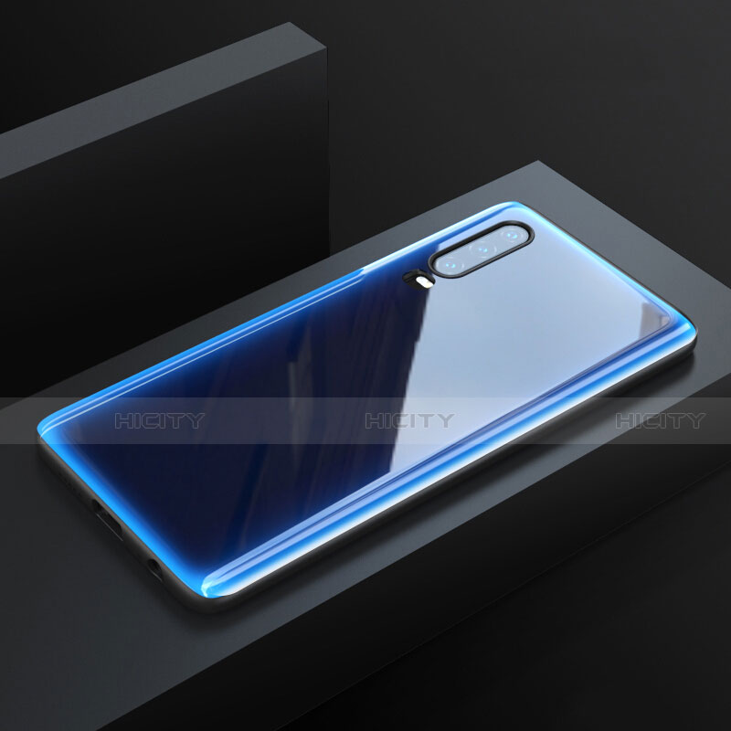 Handyhülle Silikon Hülle Rahmen Schutzhülle Spiegel Modisch Muster Z02 für Huawei P30 groß