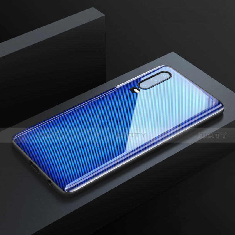 Handyhülle Silikon Hülle Rahmen Schutzhülle Spiegel Modisch Muster Z02 für Huawei P30 groß