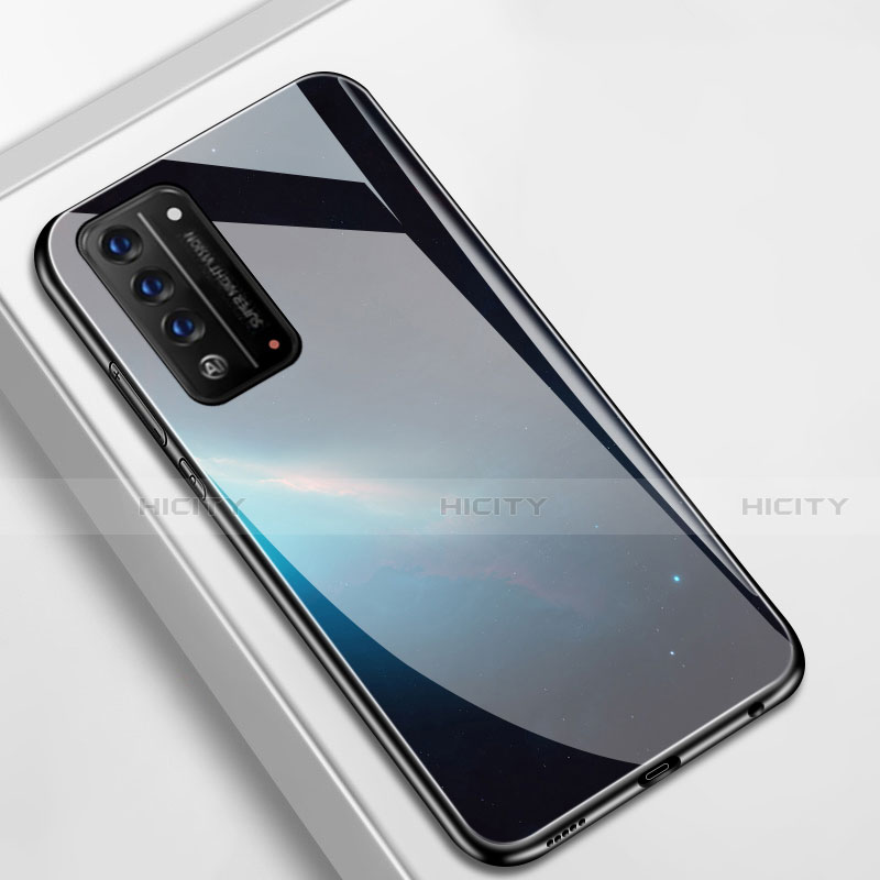 Handyhülle Silikon Hülle Rahmen Schutzhülle Spiegel Sternenhimmel für Huawei Honor X10 5G groß