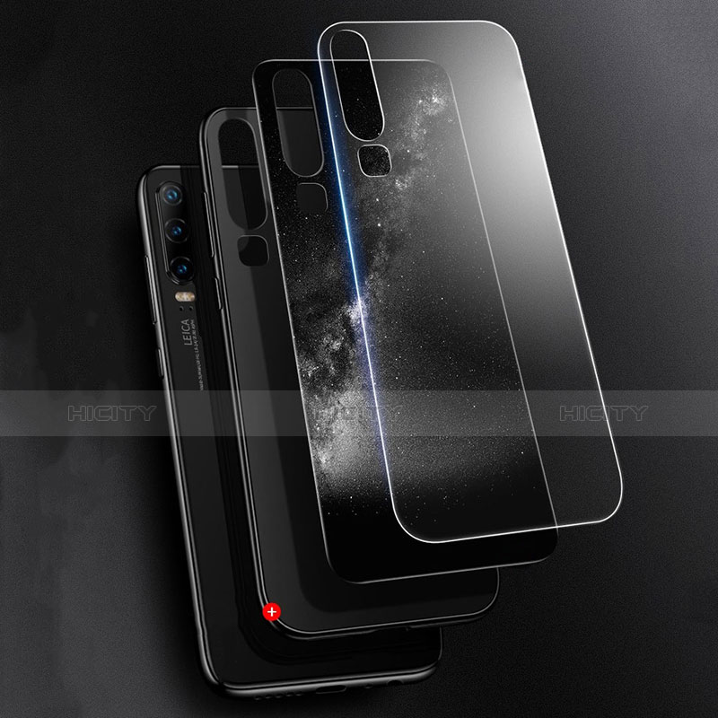 Handyhülle Silikon Hülle Rahmen Schutzhülle Spiegel Sternenhimmel für Huawei P30 groß