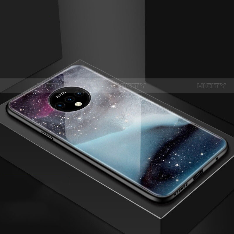 Handyhülle Silikon Hülle Rahmen Schutzhülle Spiegel Sternenhimmel für OnePlus 7T