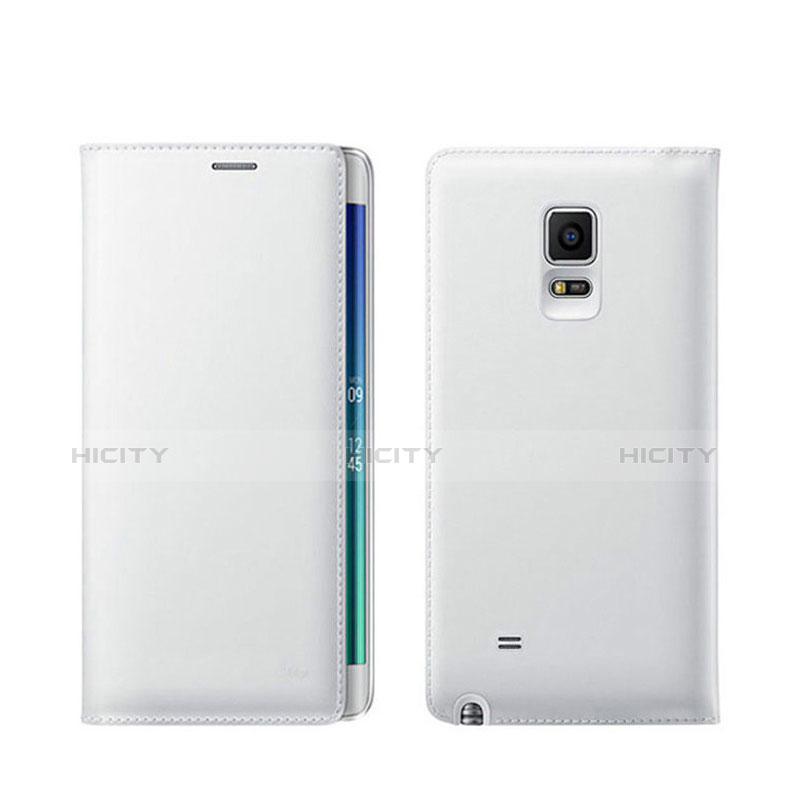 Handytasche Flip Schutzhülle Leder für Samsung Galaxy Note Edge SM-N915F Weiß