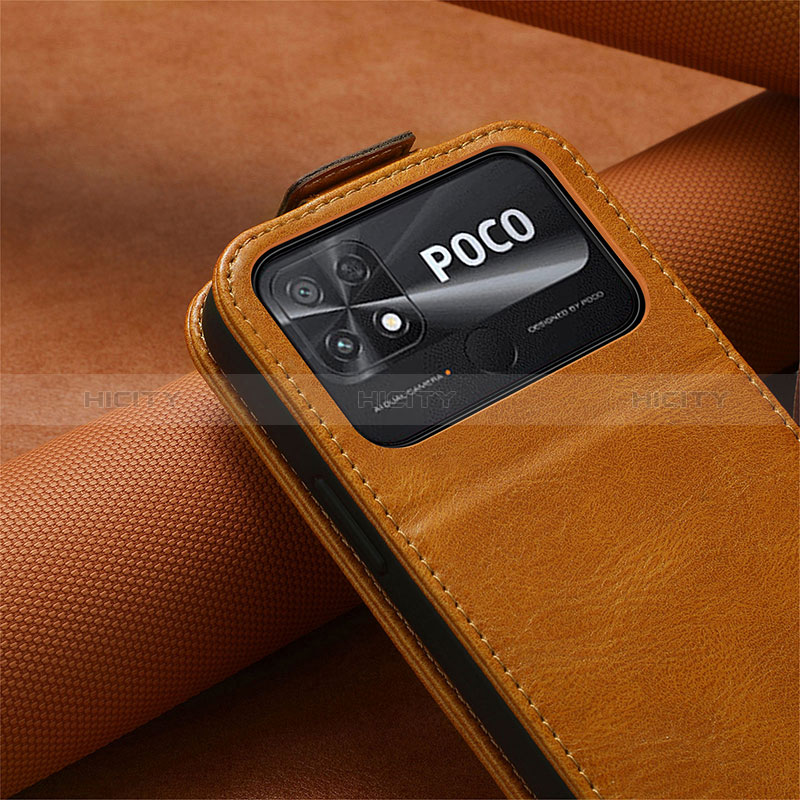 Handytasche Flip Schutzhülle Leder S01D für Xiaomi Poco C40