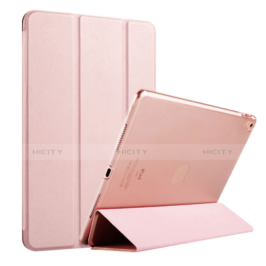 Handytasche Flip Stand Schutzhülle Leder für Apple iPad Pro 9.7 Rosegold groß