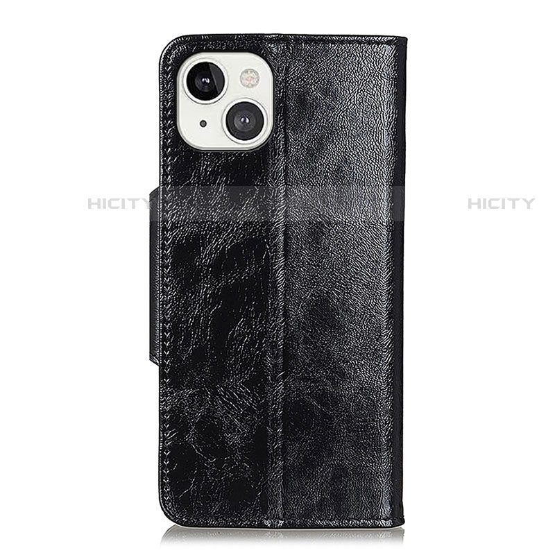 Handytasche Stand Schutzhülle Flip Leder Hülle A01 für Apple iPhone 14 groß