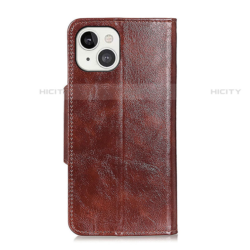 Handytasche Stand Schutzhülle Flip Leder Hülle A01 für Apple iPhone 14 groß