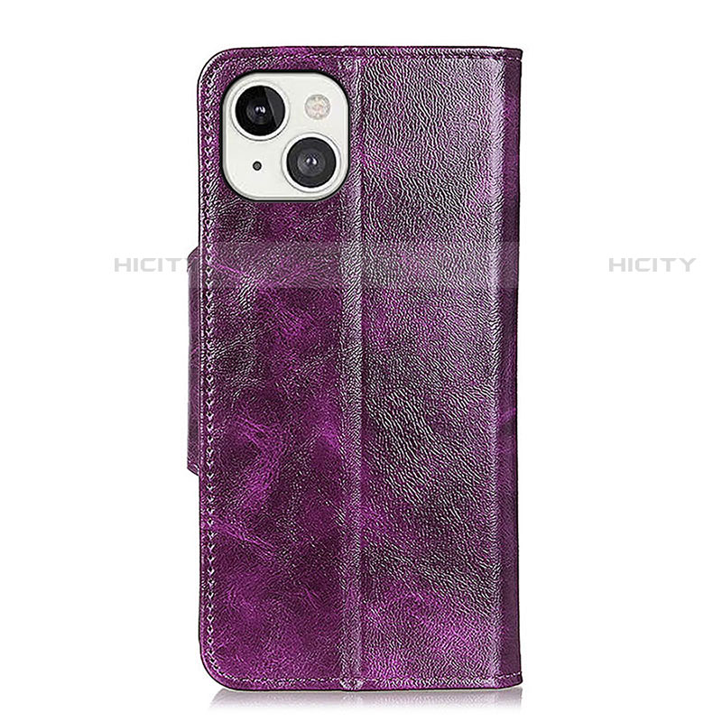 Handytasche Stand Schutzhülle Flip Leder Hülle A01 für Apple iPhone 14 groß