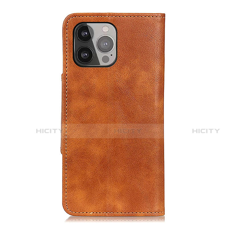 Handytasche Stand Schutzhülle Flip Leder Hülle A05 für Apple iPhone 15 Pro groß