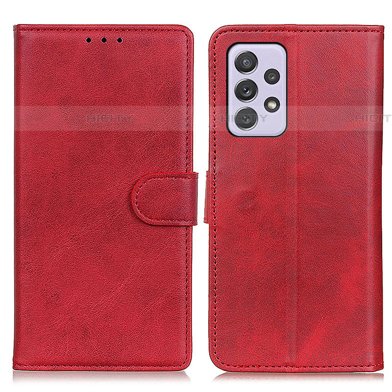 Handytasche Stand Schutzhülle Flip Leder Hülle A05D für Samsung Galaxy A73 5G Rot