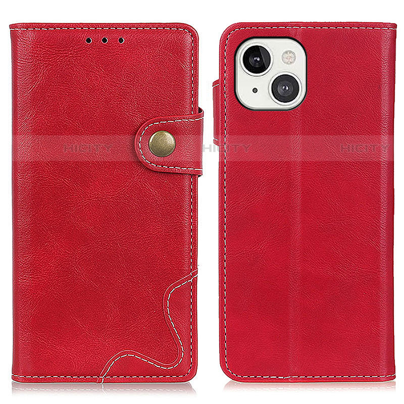 Handytasche Stand Schutzhülle Flip Leder Hülle A06 für Apple iPhone 14 groß