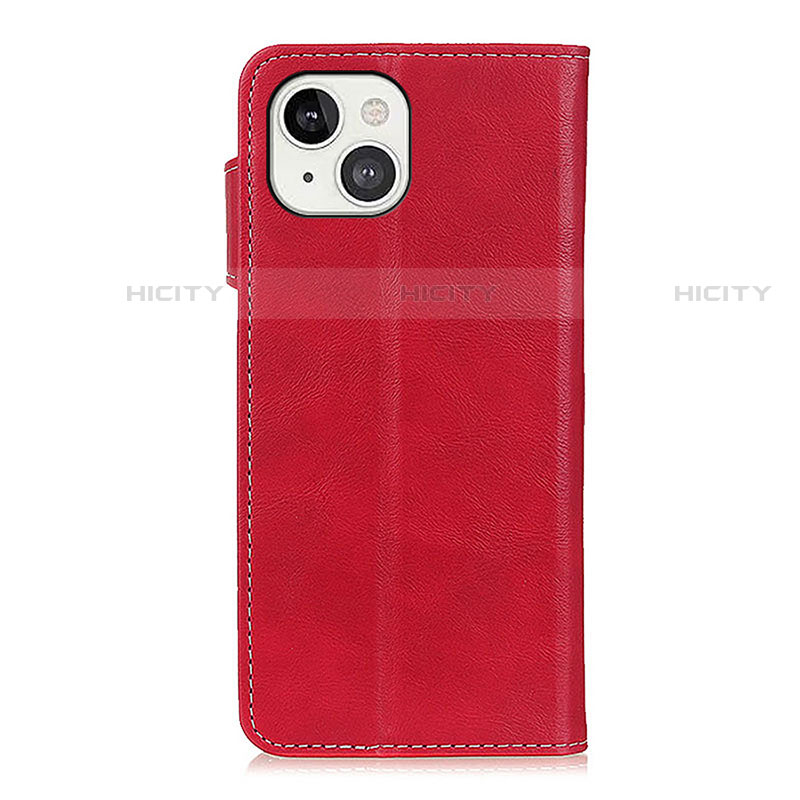 Handytasche Stand Schutzhülle Flip Leder Hülle A06 für Apple iPhone 14 groß