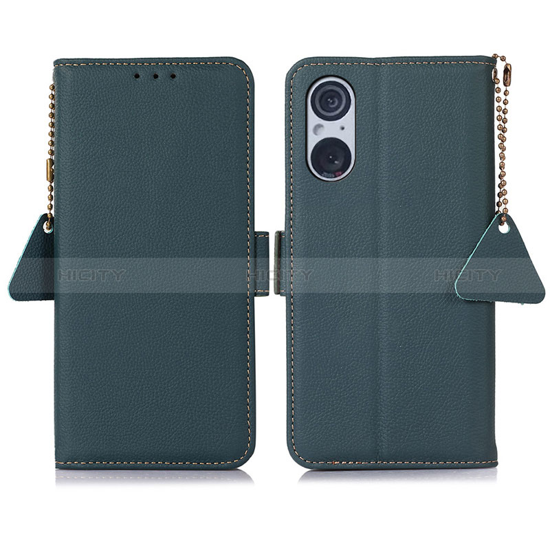 Handytasche Stand Schutzhülle Flip Leder Hülle B01H für Sony Xperia 5 V