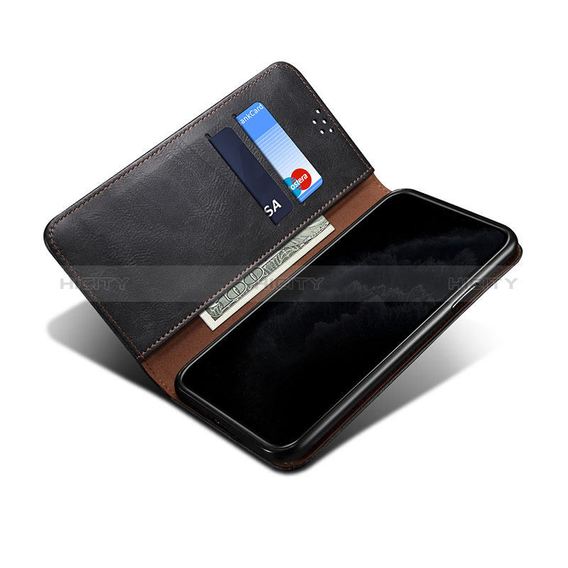 Handytasche Stand Schutzhülle Flip Leder Hülle B01S für Xiaomi Poco X3 NFC groß