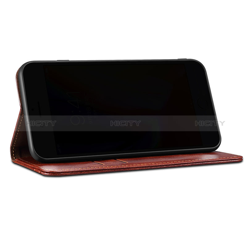 Handytasche Stand Schutzhülle Flip Leder Hülle B01S für Xiaomi Redmi Note 9 4G