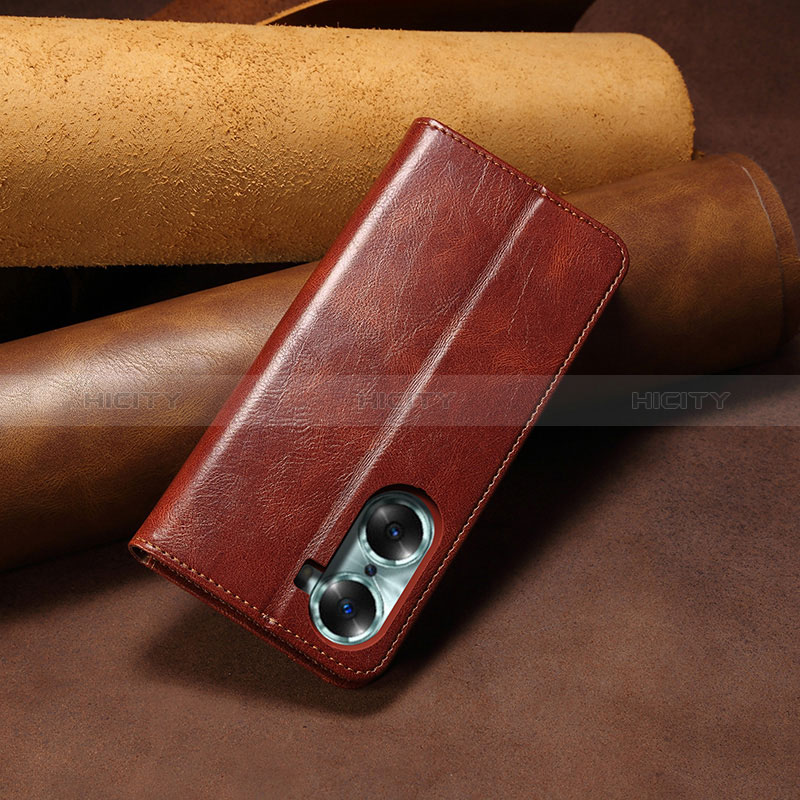 Handytasche Stand Schutzhülle Flip Leder Hülle B02S für Huawei Honor 60 Pro 5G groß