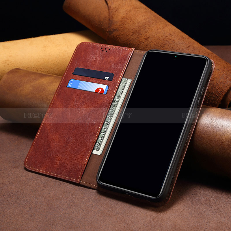 Handytasche Stand Schutzhülle Flip Leder Hülle B02S für Xiaomi Mi 13 5G groß