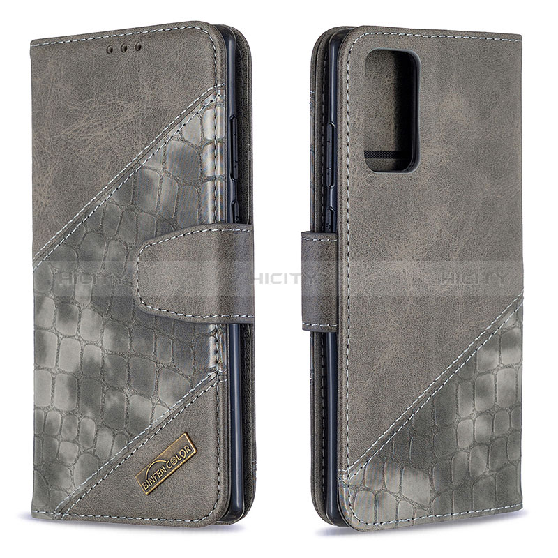 Handytasche Stand Schutzhülle Flip Leder Hülle B03F für Samsung Galaxy Note 20 5G