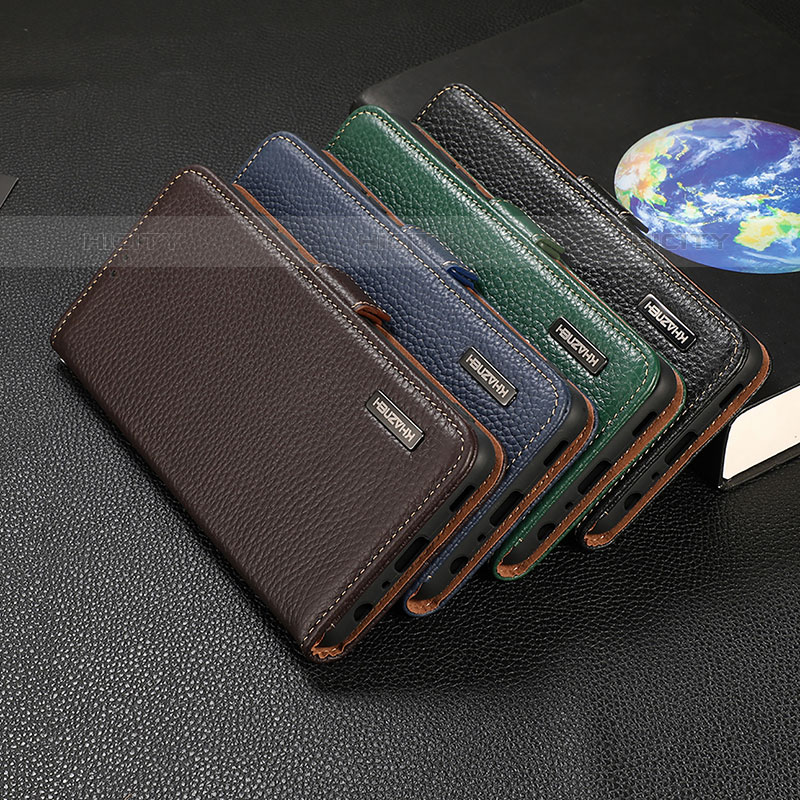 Handytasche Stand Schutzhülle Flip Leder Hülle B03H für Samsung Galaxy M02s groß