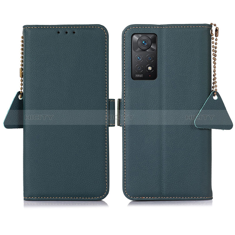 Handytasche Stand Schutzhülle Flip Leder Hülle B04H für Xiaomi Redmi Note 11 Pro 4G groß