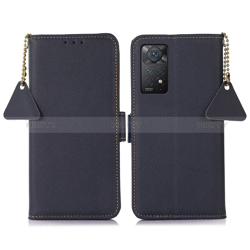Handytasche Stand Schutzhülle Flip Leder Hülle B04H für Xiaomi Redmi Note 11 Pro 4G groß