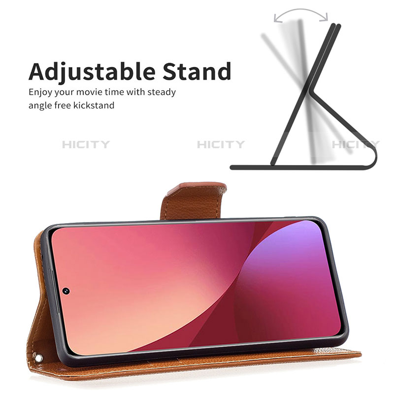 Handytasche Stand Schutzhülle Flip Leder Hülle B05F für Xiaomi Mi 12X 5G