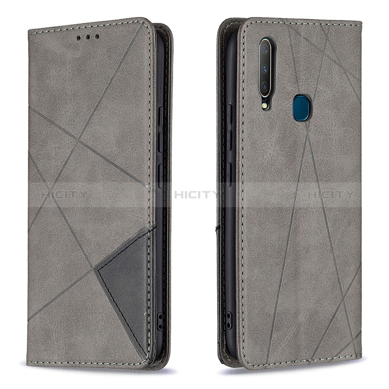 Handytasche Stand Schutzhülle Flip Leder Hülle B07F für Vivo Y3s