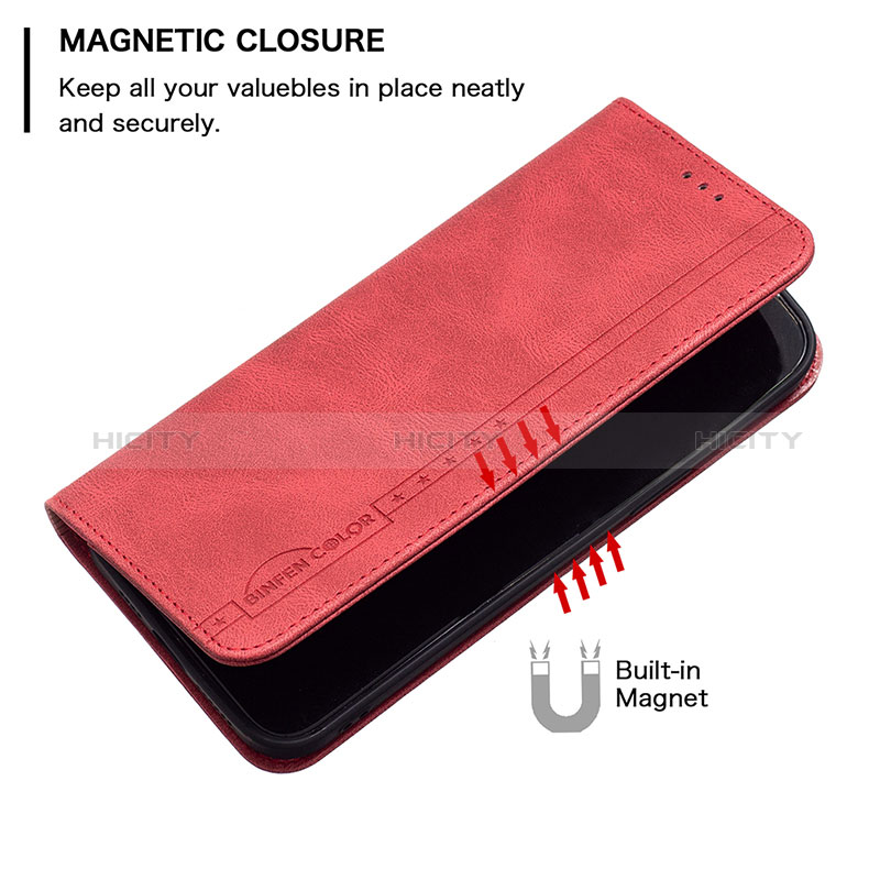 Handytasche Stand Schutzhülle Flip Leder Hülle B15F für Realme 9 Pro 5G groß