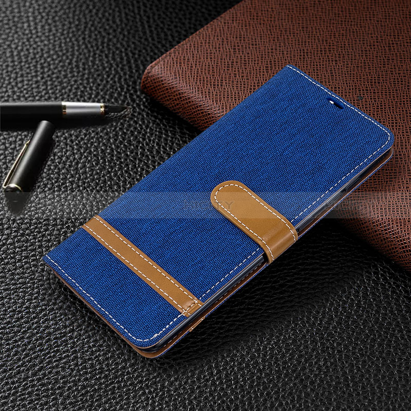 Handytasche Stand Schutzhülle Flip Leder Hülle B16F für Samsung Galaxy A71 4G A715