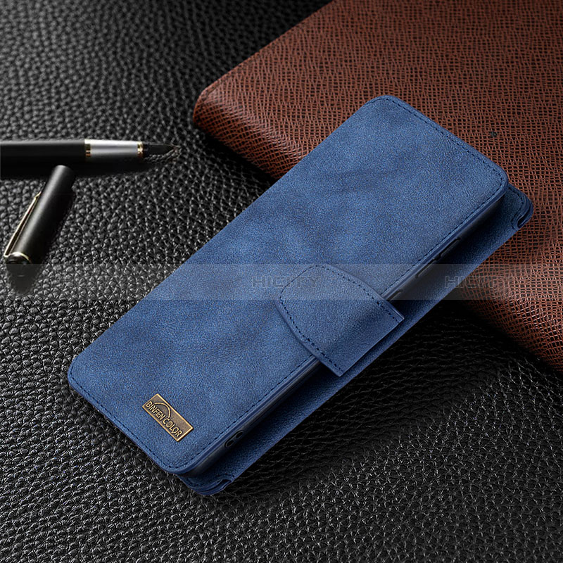 Handytasche Stand Schutzhülle Flip Leder Hülle B18F für Samsung Galaxy A81