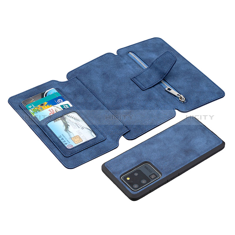Handytasche Stand Schutzhülle Flip Leder Hülle B18F für Samsung Galaxy S20 Ultra