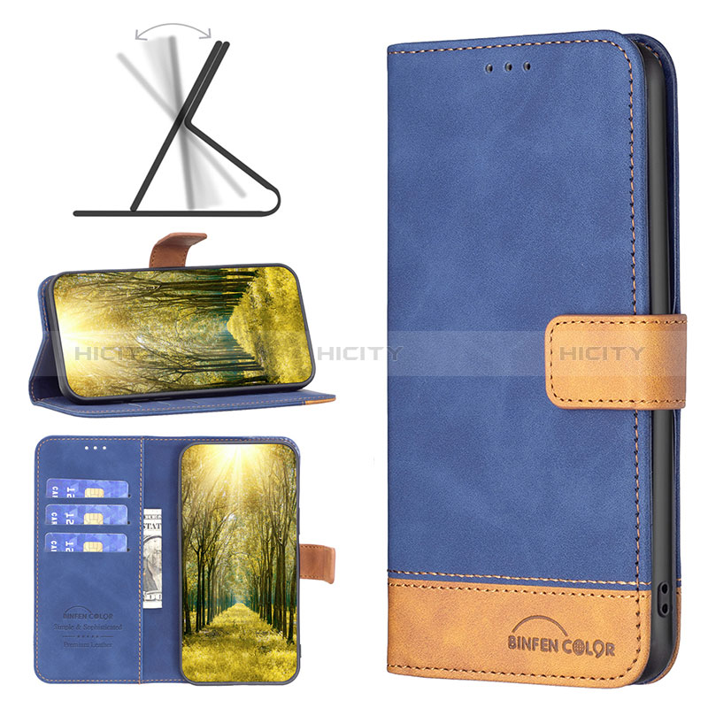 Handytasche Stand Schutzhülle Flip Leder Hülle BF2 für Samsung Galaxy S22 5G
