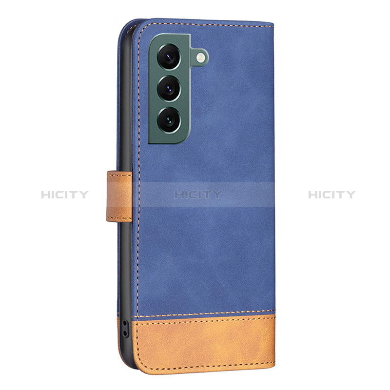 Handytasche Stand Schutzhülle Flip Leder Hülle BF2 für Samsung Galaxy S22 5G