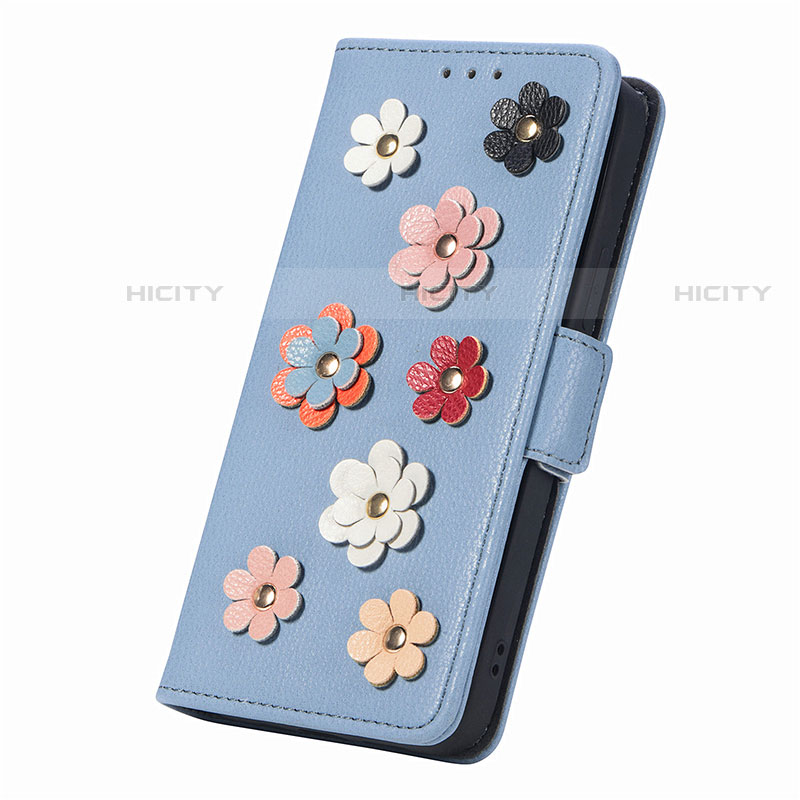 Handytasche Stand Schutzhülle Flip Leder Hülle Blumen L01 für Xiaomi Mi 12X 5G
