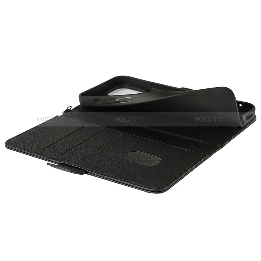 Handytasche Stand Schutzhülle Flip Leder Hülle Blumen L16 für Apple iPhone 14 groß