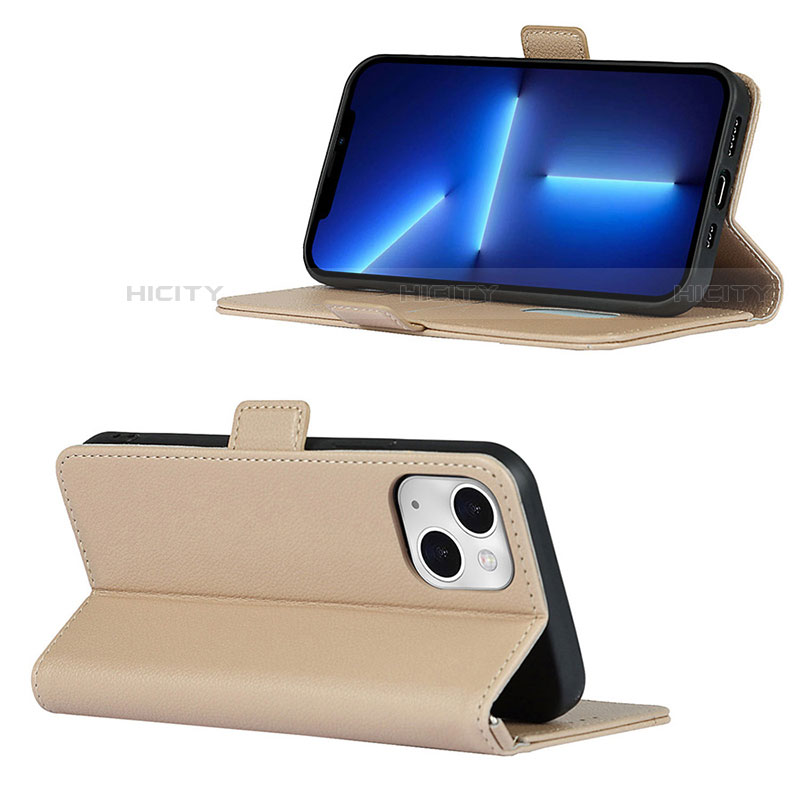 Handytasche Stand Schutzhülle Flip Leder Hülle Blumen L16 für Apple iPhone 14 groß