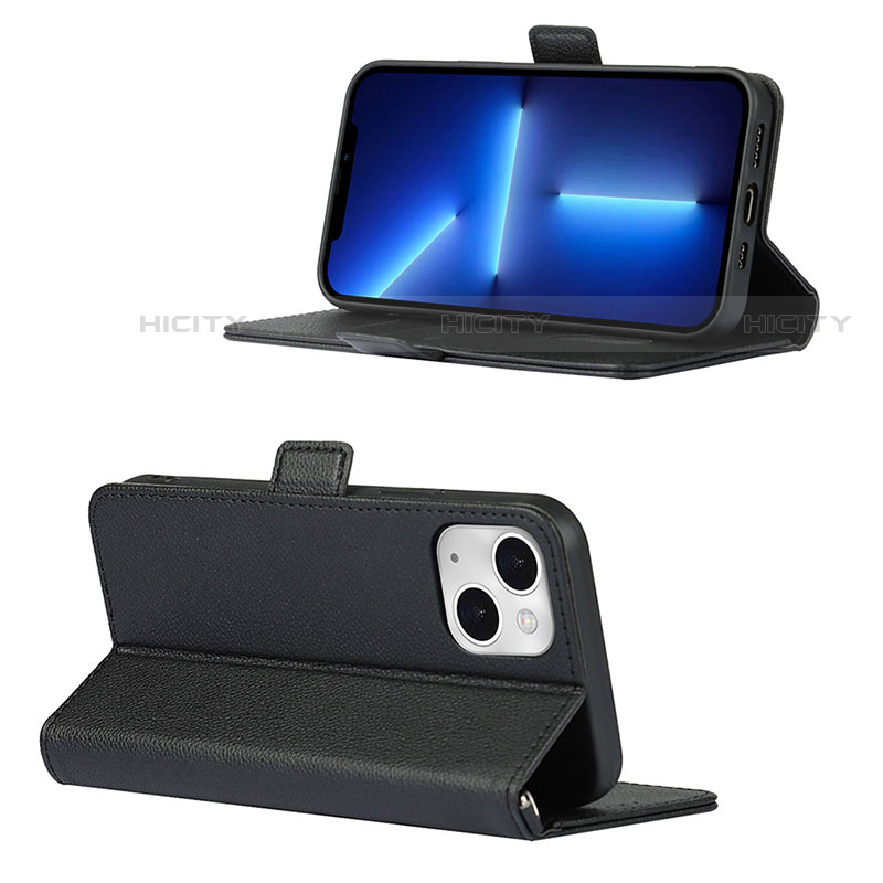 Handytasche Stand Schutzhülle Flip Leder Hülle Blumen L16 für Apple iPhone 14 groß