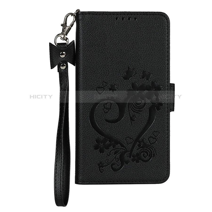 Handytasche Stand Schutzhülle Flip Leder Hülle Blumen L16 für Apple iPhone 14 groß
