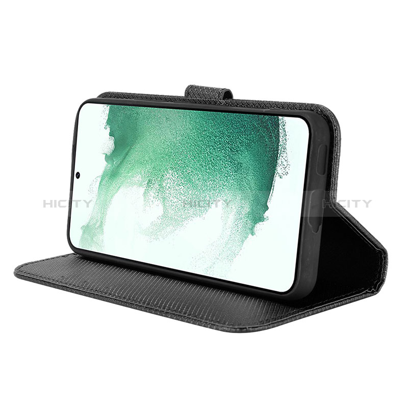 Handytasche Stand Schutzhülle Flip Leder Hülle BY1 für Samsung Galaxy S23 Plus 5G groß