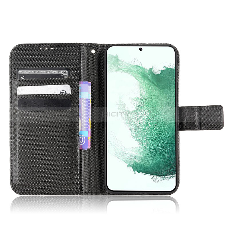 Handytasche Stand Schutzhülle Flip Leder Hülle BY1 für Samsung Galaxy S23 Plus 5G groß