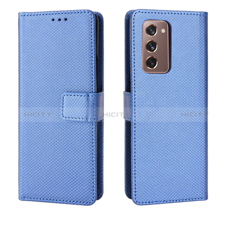 Handytasche Stand Schutzhülle Flip Leder Hülle BY1 für Samsung Galaxy Z Fold2 5G
