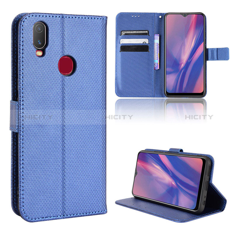 Handytasche Stand Schutzhülle Flip Leder Hülle BY1 für Vivo Y3s